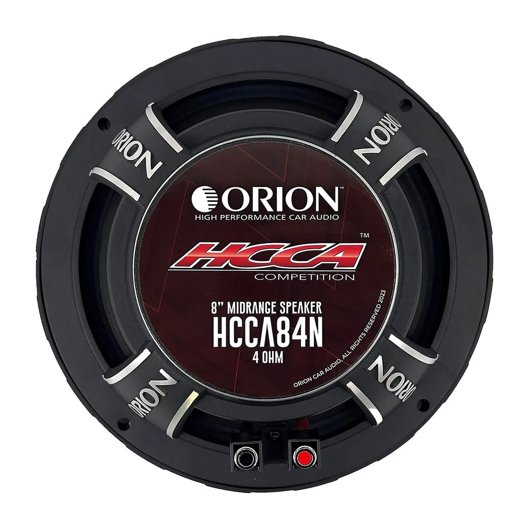 Orion HCCA84N 8" Neodymium Mid-Range Loudspeakers - 500 Watts Rms 4-ohm