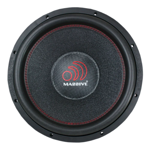Massive Audio HIPPOXL122R 12" Subwoofer with 4" Voice Coil - 3000 Watts Rms 2-ohm DVC