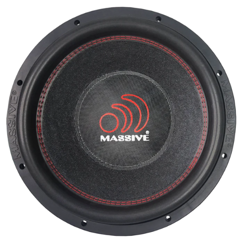 Massive Audio HIPPOXL152R 15" Subwoofer with 4" Voice Coil - 3000 Watts Rms 2-ohm DVC