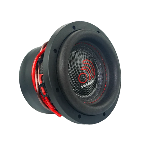 Massive Audio HIPPOXL64 6.5" Subwoofer with 2" Voice Coil - 300 Watts Rms 4-ohm DVC
