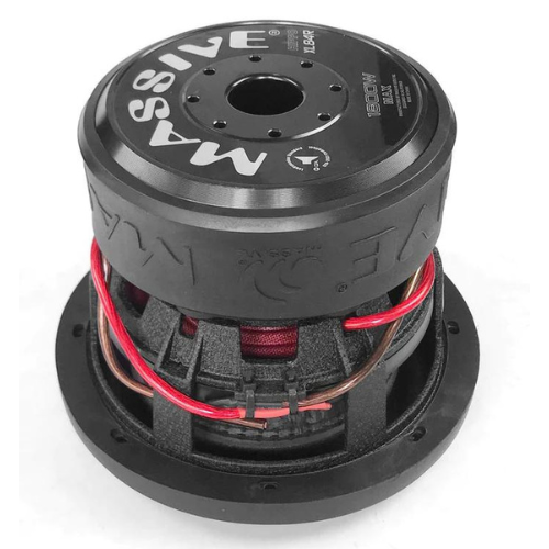 Massive Audio HIPPOXL84R 8" Subwoofer with 2.5" Voice Coil - 900 Watts Rms 4-ohm DVC