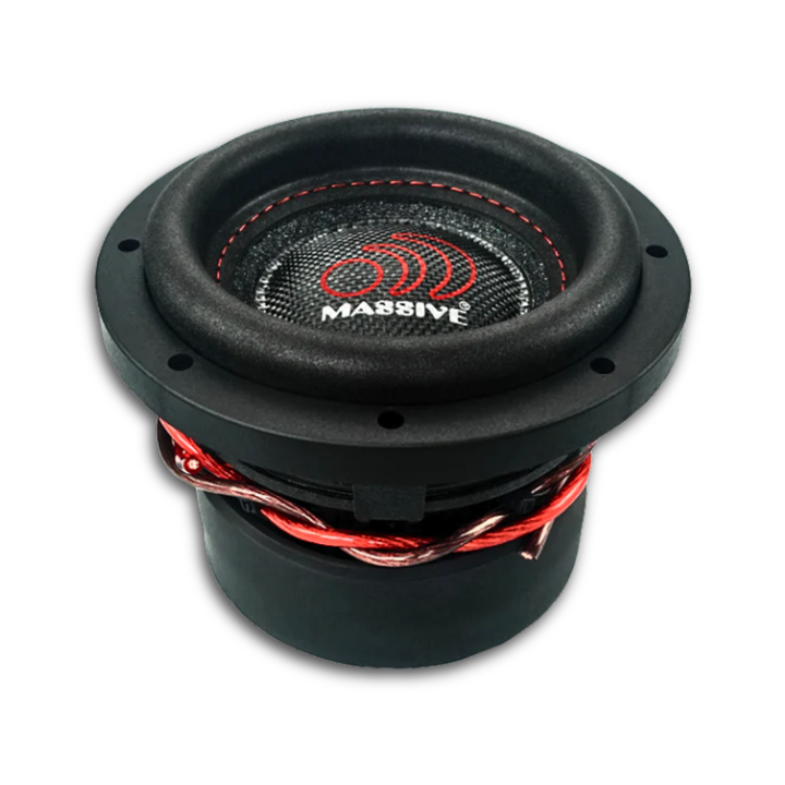 Massive Audio HIPPO XL-Series 6" Subwoofer - 300 Watts Rms 4-ohm DVC