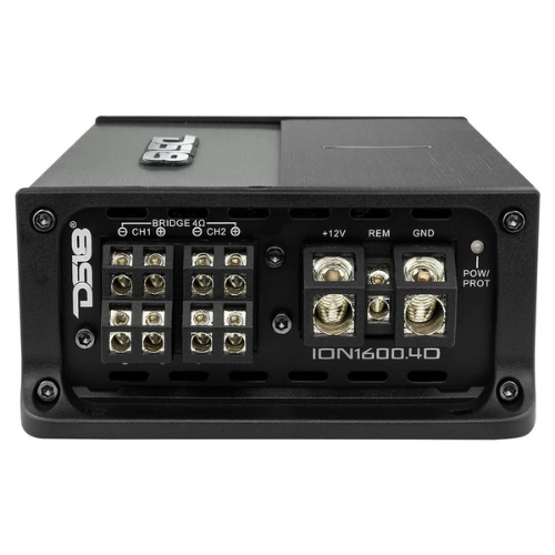 DS18 ION1600.4D Amplificador compacto de rango completo Clase D de 4 canales - 4 x 240 vatios Rms a 4 ohmios