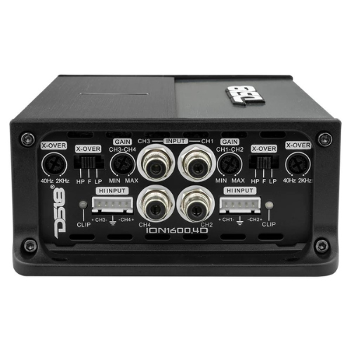 DS18 ION1600.4D 4-Channel Class D Compact Full-Range Amplifier - 4 x 240 Watts Rms @ 4-ohm