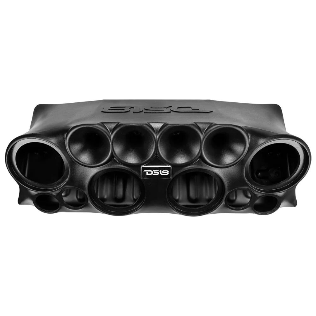 2007-up Jeep Wrangler JK, JKU, JL & JLU - DS18 J-LOUD Overhead Sound Bar - Fits 4x 8" Speakers, 4x Drivers and 4x Tweeters