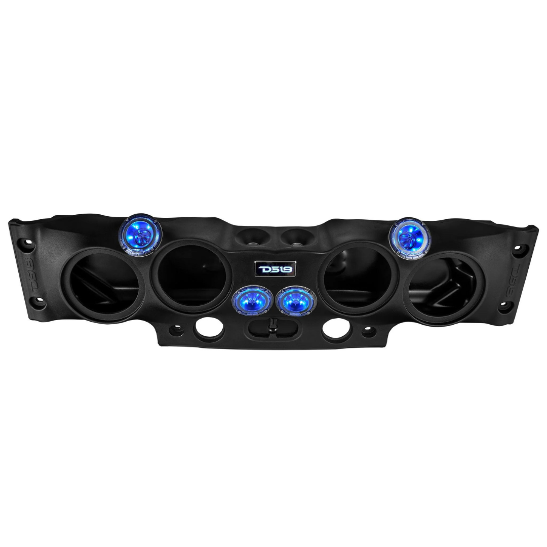 DS18 JK-SBAR/BK.HT Overhead Sound Bar System - Fits Jeep Wrangler JK/JKU
