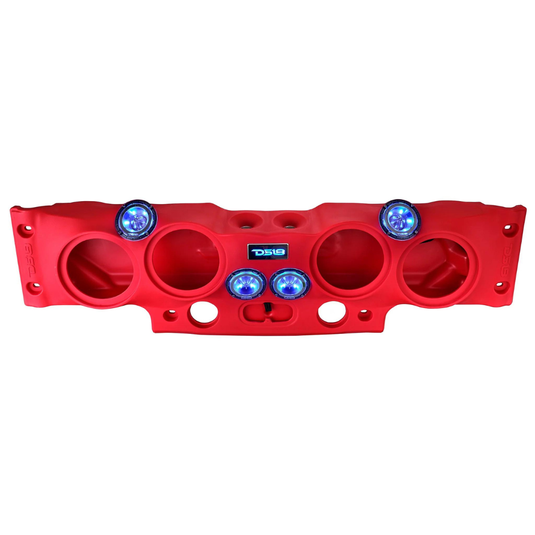 DS18 JK-SBAR/RD.HT Overhead Sound Bar System - Fits Jeep Wrangler JK/JKU