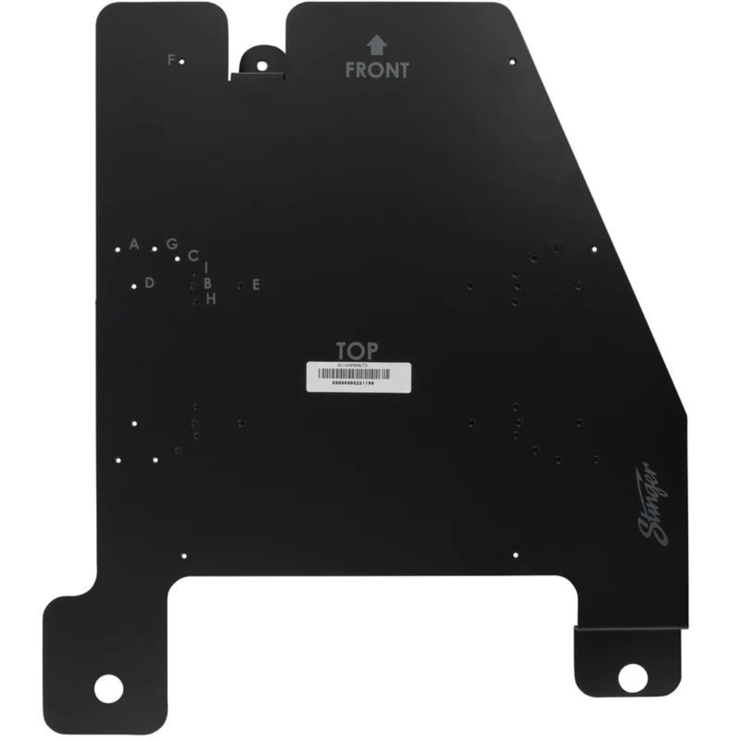 2011-2018 Jeep Wrangler JK & JKU - Stinger Under Seat Amplifier Bracket - Fits Driver Side