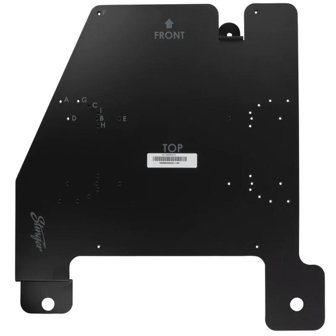 2011-2018 Jeep Wrangler JK & JKU - Stinger Under Seat Amplifier Bracket - Fits Passenger Side