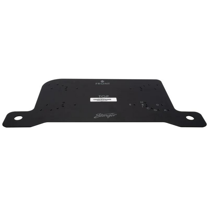 Jeep Wrangler JL, JLU y Gladiator JT 2018 en adelante - Soporte amplificador debajo del asiento Stinger - Se adapta al lado del pasajero