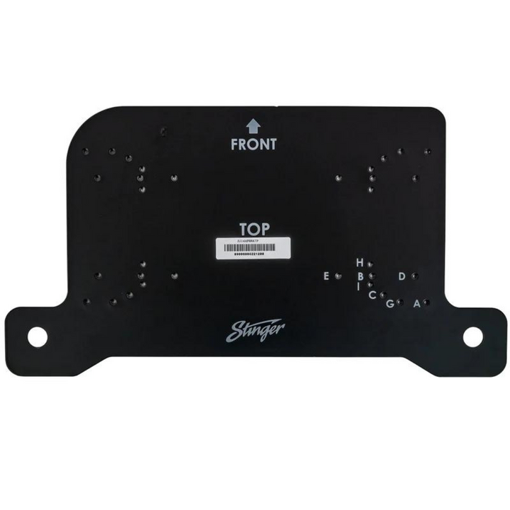 Jeep Wrangler JL, JLU y Gladiator JT 2018 en adelante - Soporte amplificador debajo del asiento Stinger - Se adapta al lado del pasajero