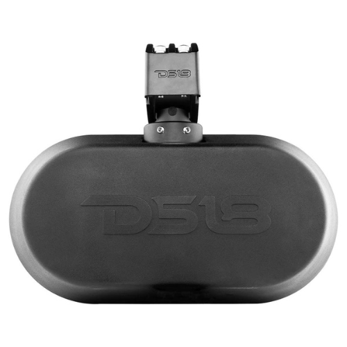 Caja de altavoz dual DS18 JVOCE de 6,5" con luces LED RGB y soportes para barra antivuelco - 450 vatios Rms 2x 4 ohmios