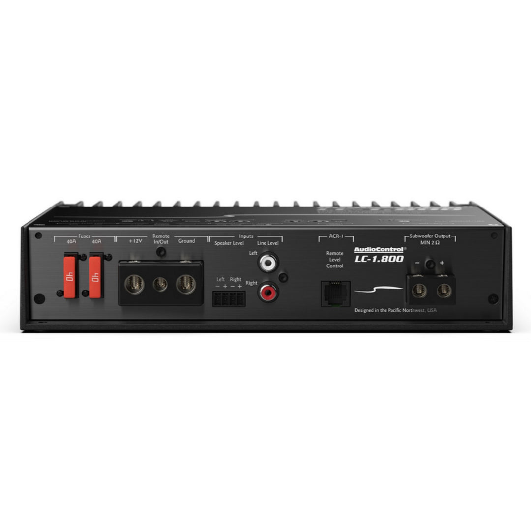 AudioControl LC-1.800 Monoblock Class D Amplifier - 1 x 800 Watts Rms @ 2-ohm