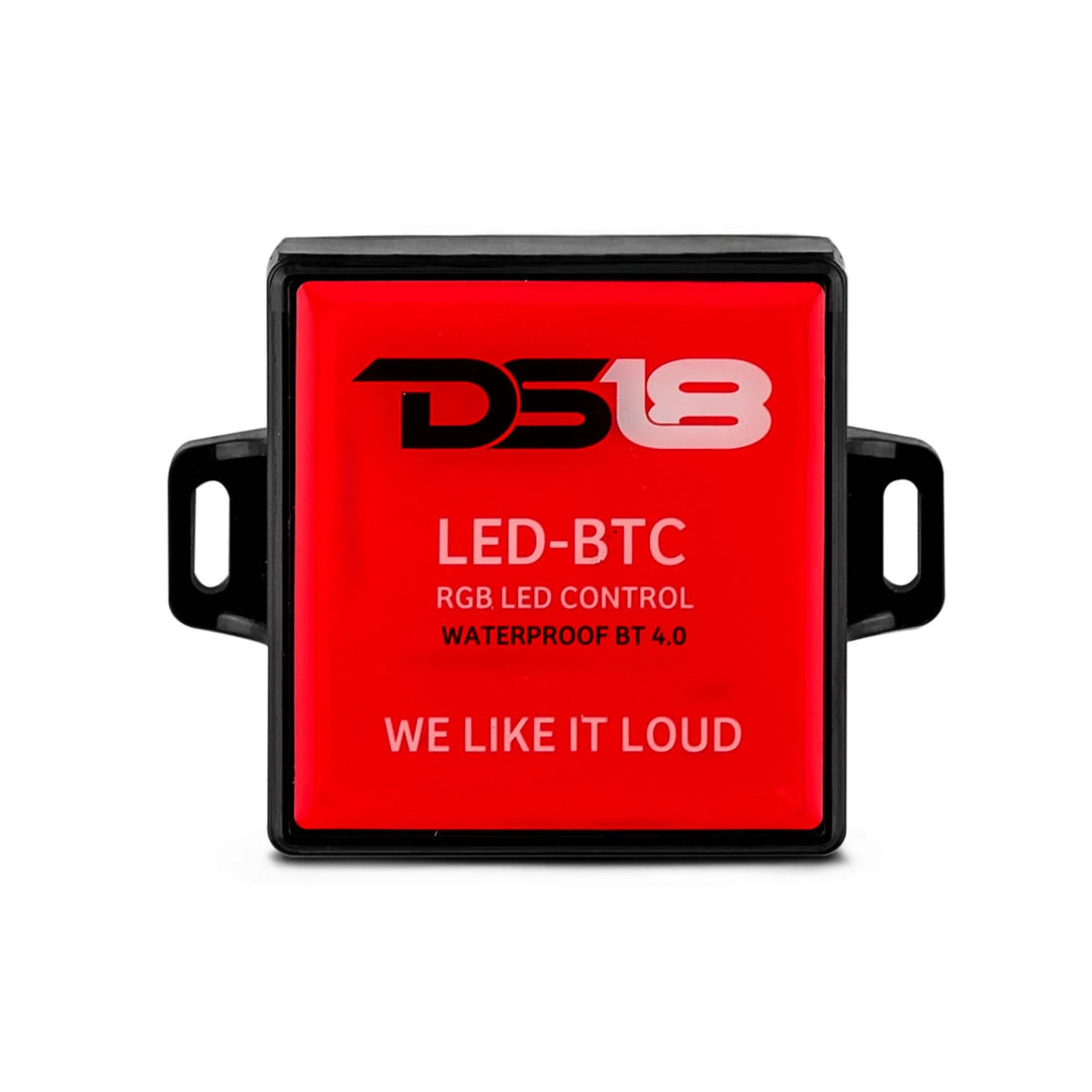 Controlador Bluetooth de luz LED RGB resistente al agua DS18 LED-BTC - Funciona con Android y iPhone