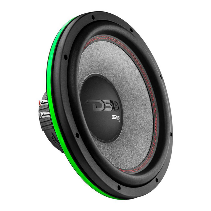 DS18 LRING15 Anillo de altavoz acrílico de 15" con luces LED RGB - Espaciador de 1/2" de grosor resistente al agua para altavoces y subwoofers