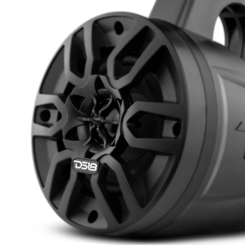 DS18 MP4TP.4A Paquete de altavoces tipo torre para wakeboard de 4x 4" con amplificador y receptor de audio Bluetooth - 4x 40 vatios Rms a 4 ohmios