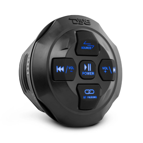 DS18 MP4TP.4A Paquete de altavoces tipo torre para wakeboard de 4x 4" con amplificador y receptor de audio Bluetooth - 4x 40 vatios Rms a 4 ohmios