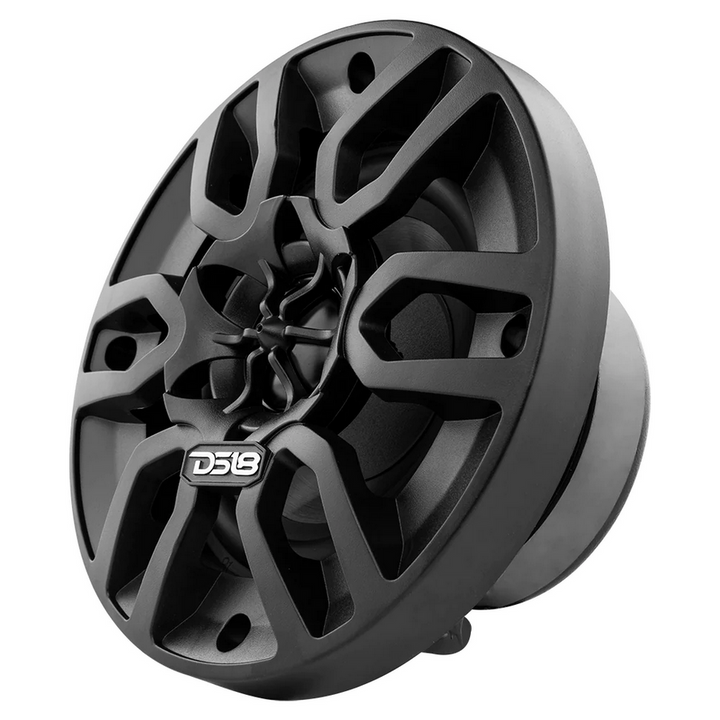 DS18 MP4/BK Altavoces coaxiales marinos de 2 vías de 4" con tweeters incorporados - 50 vatios Rms 4 ohmios