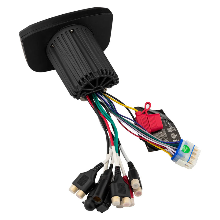 Unidad principal marina DS18 MRX2 con Bluetooth, USB y AUX - Pantalla de 3", salidas Rca de 4 V, 2 zonas, 4 x 25 Watts Rms