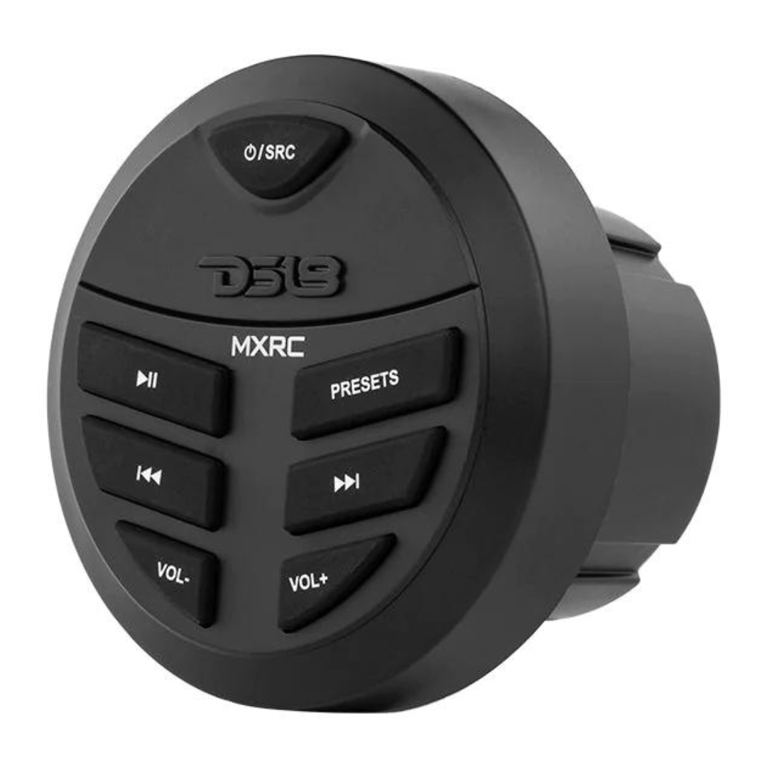DS18 MXRC Wired Remote Control for MRX Head Units - MRX1, MRX2, MRX100 and MRX150 Receivers