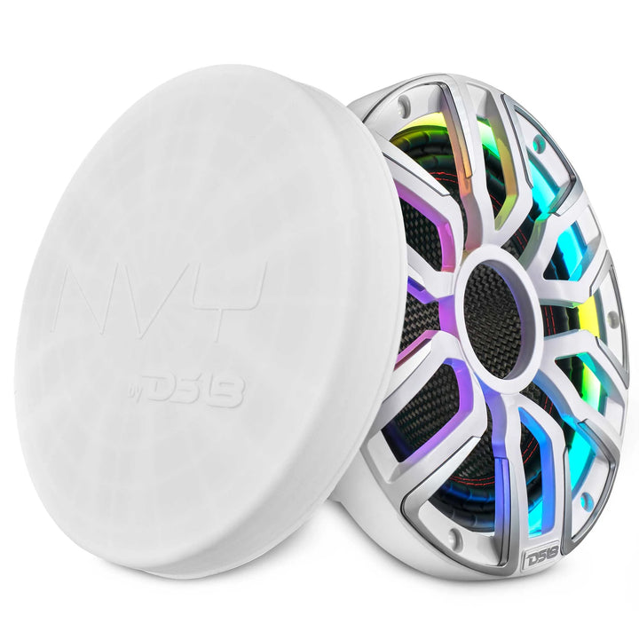 DS18 NVY-M10SUB 10" Marine Subwoofer with LEDs - 600 Watts Rms 4-ohm SVC