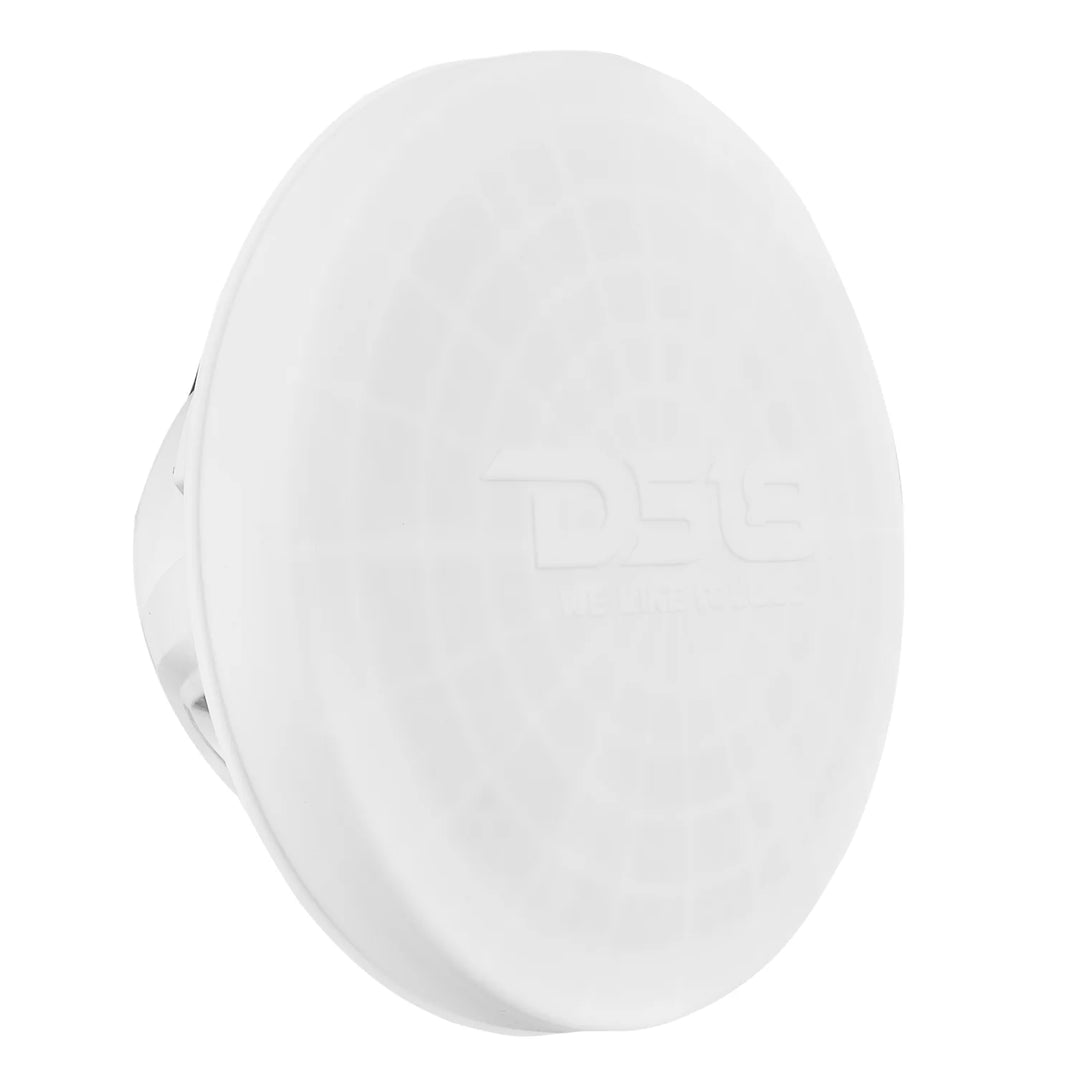 DS18 NXL-10M/WH Altavoces coaxiales marinos de 10" con tweeters integrados y luces LED RGB - 200 vatios Rms 4 ohmios