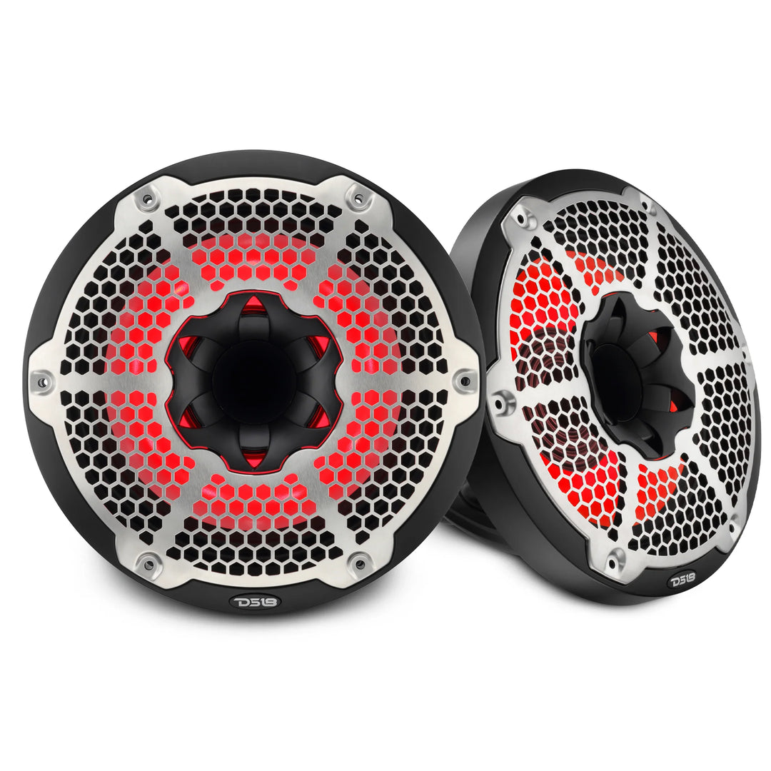 DS18 NXL-10MD 10" Neodymium 2-Way Marine Speakers - 450W Rms 4-ohm