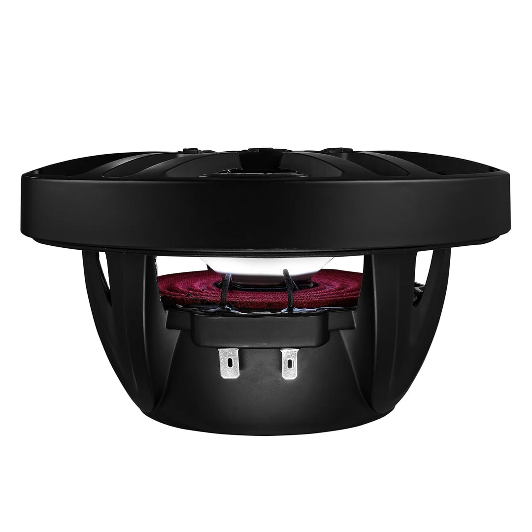 DS18 NXL-6BK Altavoces marinos coaxiales de 2 vías y 6,5" con luces LED RGB integradas - 100 vatios Rms 4 ohmios