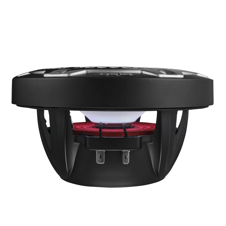 Altavoces coaxiales marinos DS18 NXL-6M/BK de 6,5" con tweeters integrados y luces LED RGB - 100 vatios Rms 4 ohmios