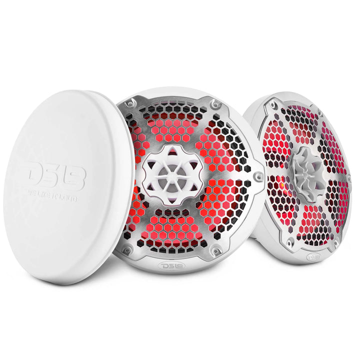 DS18 NXL-8MD 8" Neodymium 2-Way Marine Speakers - 350 Watts Rms 4-ohm