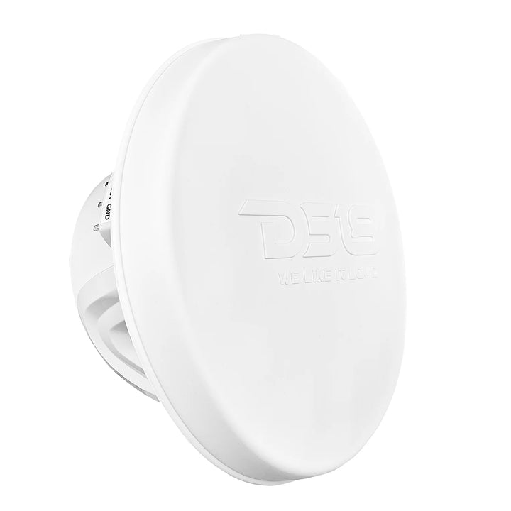 DS18 NXL-IQ8/WH 8" 2-Way Marine Speakers with LEDs - 175 Watts Rms 4-ohm