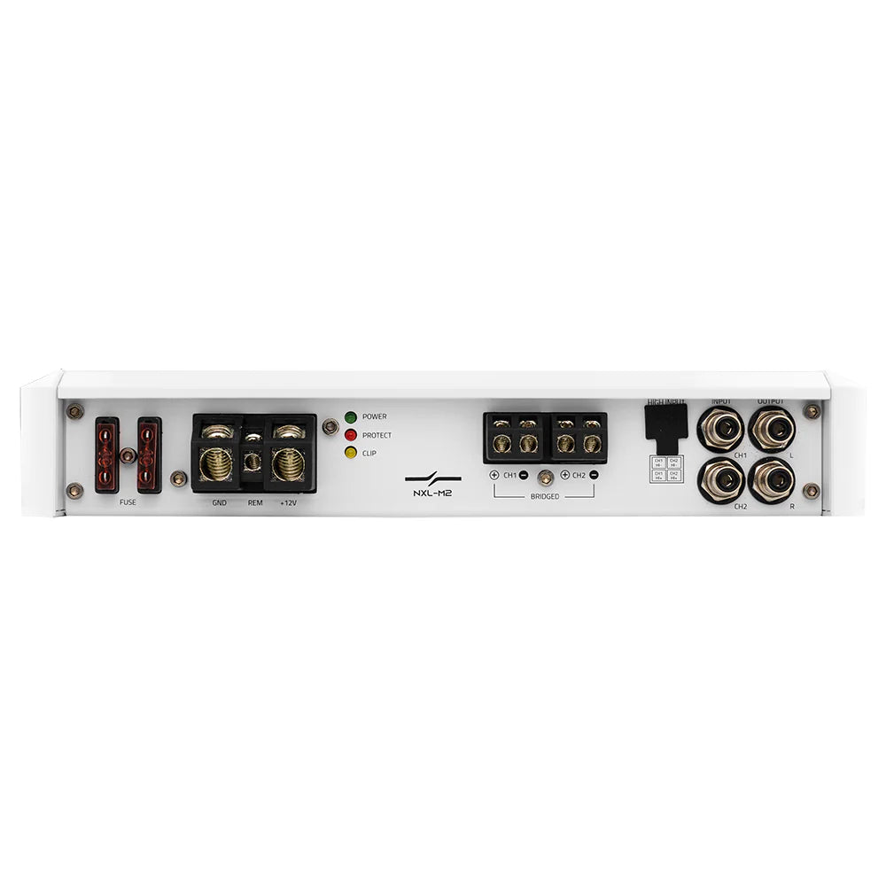 DS18 Marine Bundle - 2x NXL-IQ8 8" 2-Way Speakers with NXL-M2 2-Channel Amplifier