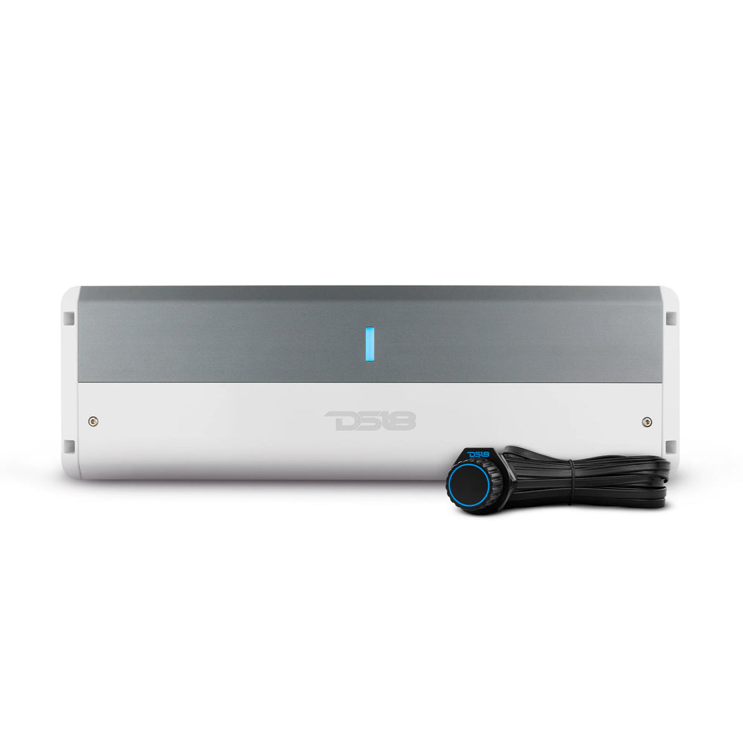 Amplificador marino DS18 NXL-M5 de 5 canales Clase D - 4 x 150 vatios Rms a 4 ohmios + 600 vatios Rms a 2 ohmios