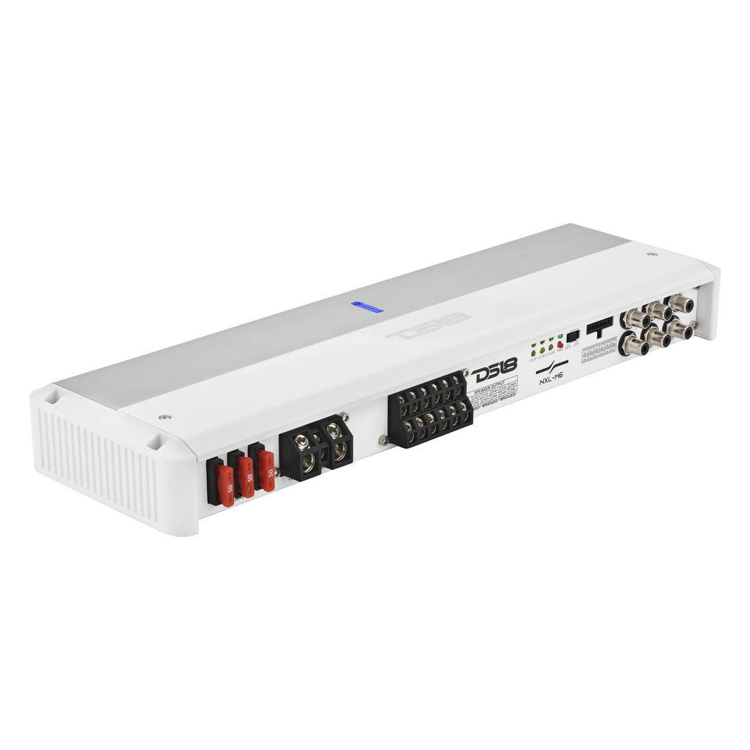 DS18 NXL-M6 6-Channel Marine Amplifier - 6 x 150 Watts Rms @ 4-ohm