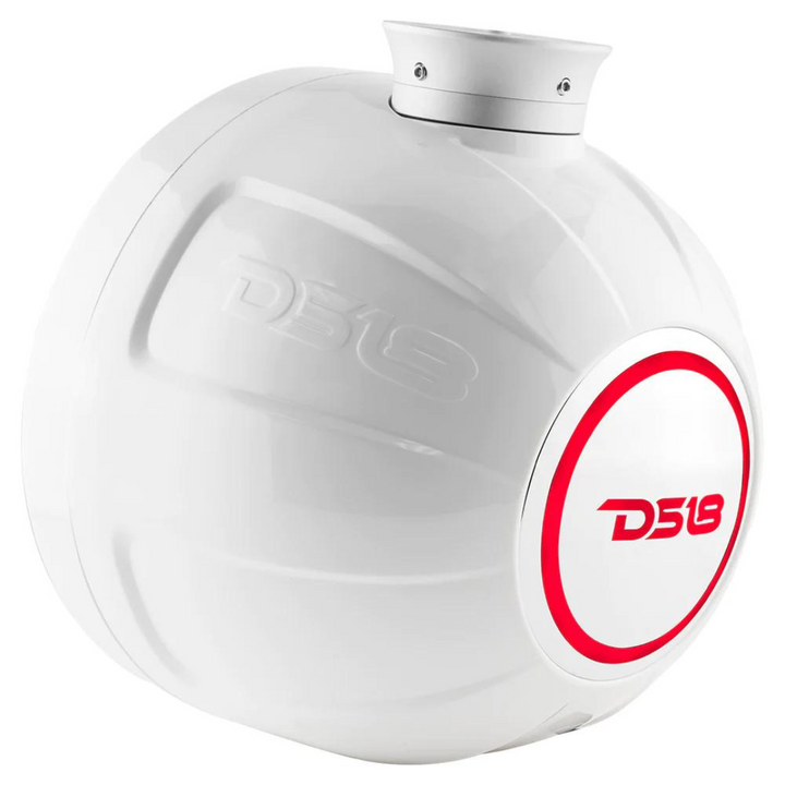 DS18 NXL-PS8 Cápsulas de altavoces tipo torre marina de 8" con luces LED RGB integradas - 125 vatios Rms 4 ohmios