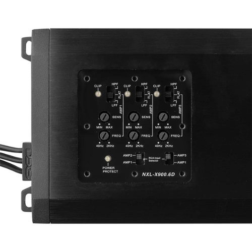 DS18 NXL-X900.6D 6-Channel Class D Marine Amplifier - 6 x 150 Watts Rms @ 4-ohm