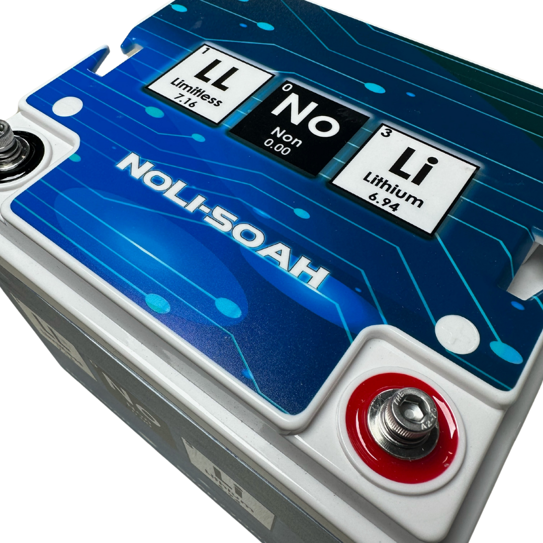 Batería ilimitada de audio para automóvil de iones de sodio NoLi-50AH de litio - 6500 - 13 000 vatios Rms | 50Ah