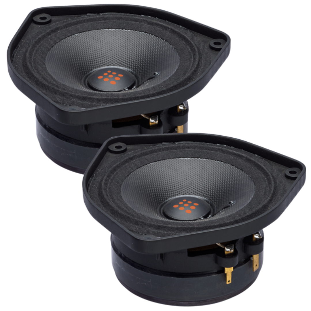 PowerBass OE-400 OEM 4" Drop In Replacement Mid-Range Speakers for BOSE System - 40 Watts Rms 2-ohm