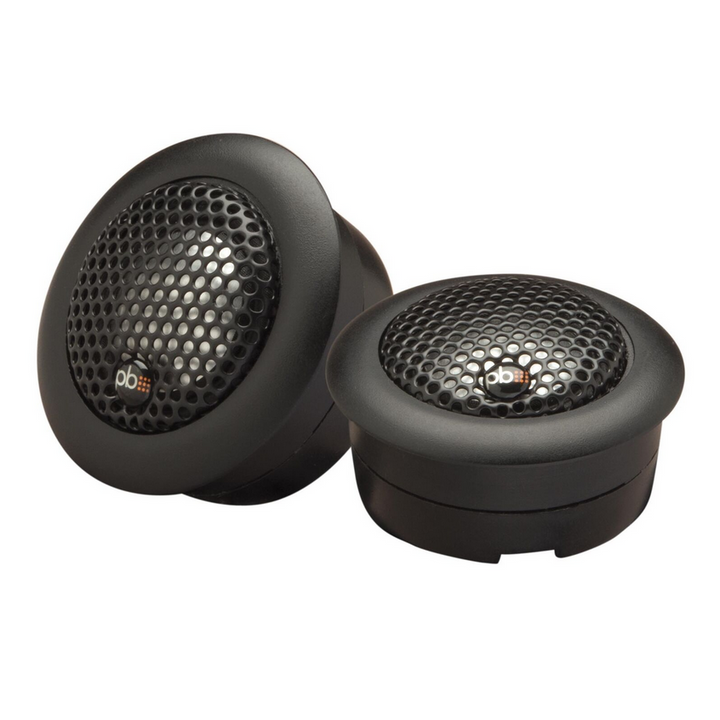 PowerBass OE-6C OEM 6.5" Replacement Component Set with 1" Silk Dome Tweeters - 75 Watts Rms 2-ohm