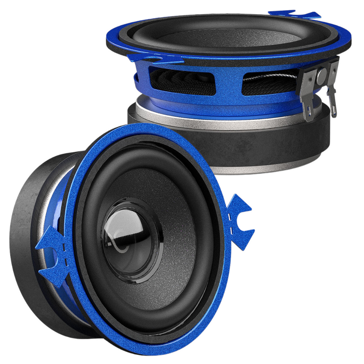 AudioConrol PNW-275 2.75" High Fidelity Mid-Range Speakers - 50 Watts Rms 3-ohm