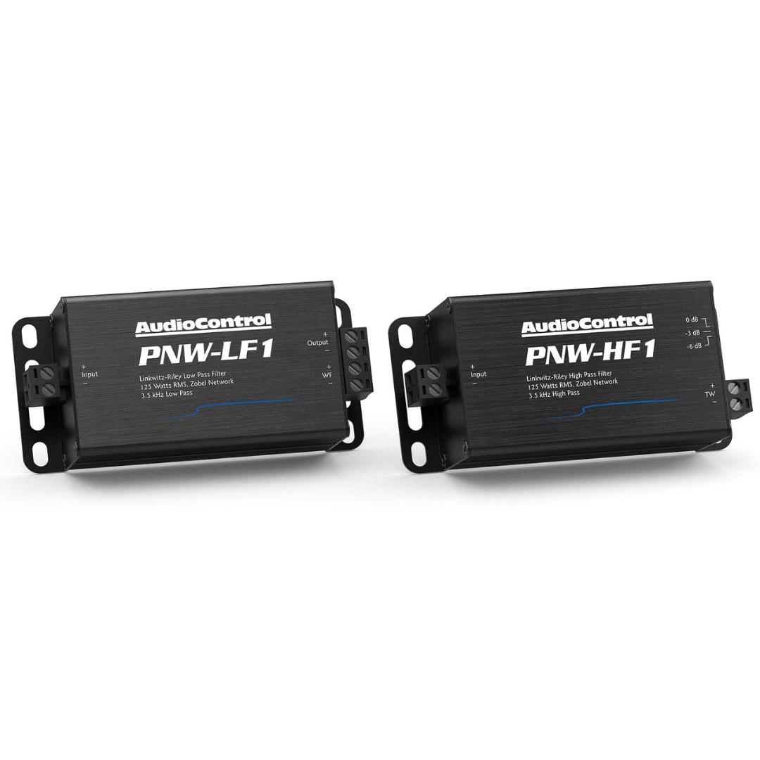 AudioControl PNW-65CS2 Altavoces componentes de alta fidelidad de 6,5" con cruces de 2 vías - 125 vatios Rms 3 ohmios