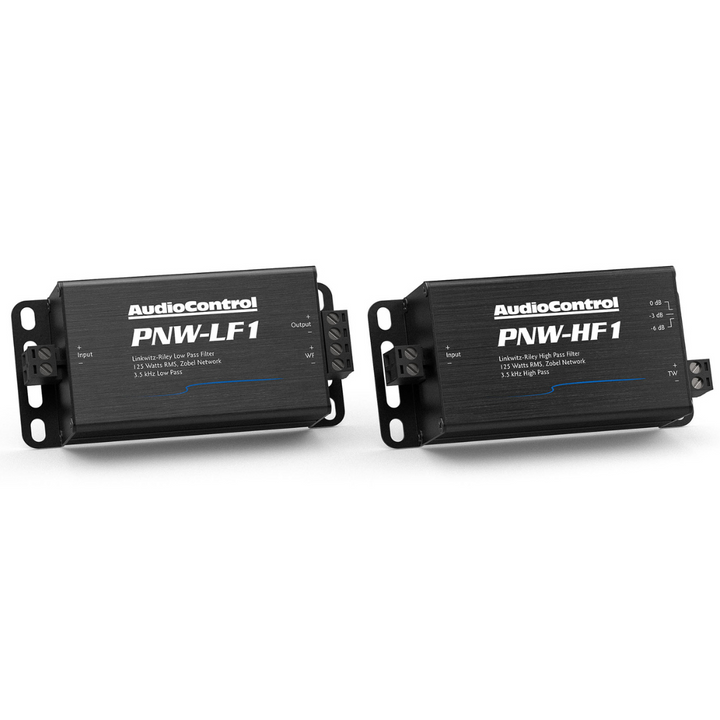 AudioControl PNW-65CS2 Altavoces componentes de alta fidelidad de 6,5" con cruces de 2 vías - 125 vatios Rms 3 ohmios