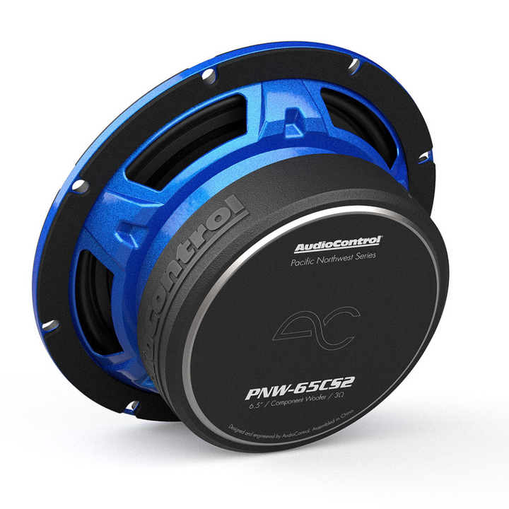 AudioControl PNW-65CS2 Altavoces componentes de alta fidelidad de 6,5" con cruces de 2 vías - 125 vatios Rms 3 ohmios