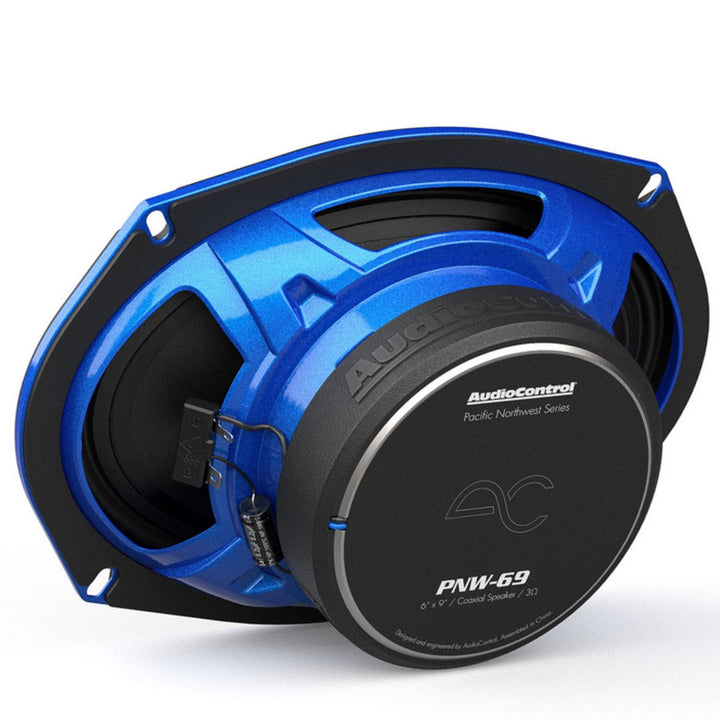 AudioControl PNW-69 6x9" High Fidelity Coaxial Speakers - 100 Watts Rms 3-ohm