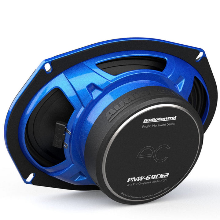 AudioControl PNW-69CS2 Altavoces componentes de alta fidelidad de 6x9" con cruces de 2 vías - 150 vatios Rms 3 ohmios