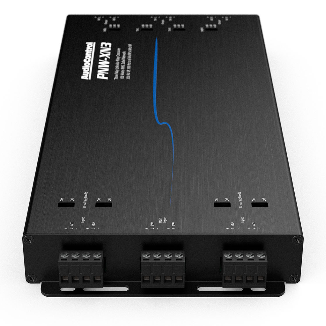 AudioControl Juego de altavoces componentes de alta fidelidad de 3 vías con medios graves de 6,5", rango medio de 2,75" y tweeters de 1" - 175 vatios Rms