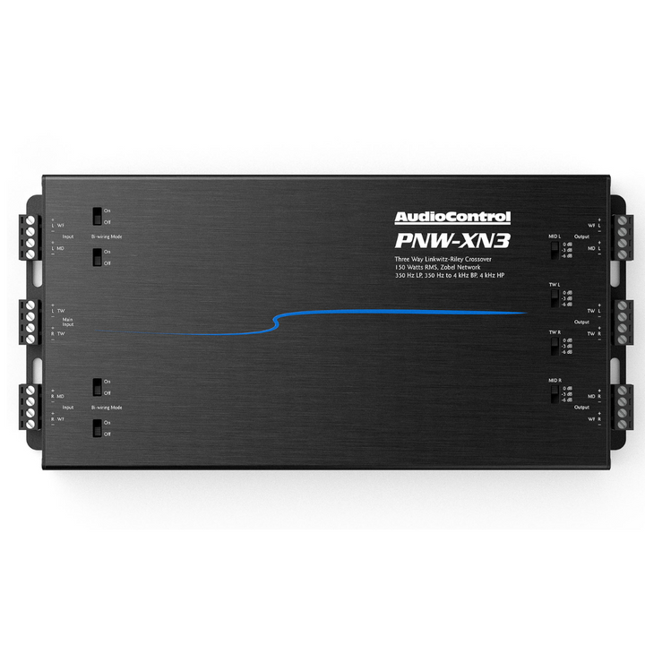 AudioControl Juego de altavoces componentes de alta fidelidad de 3 vías con medios graves de 6,5", rango medio de 2,75" y tweeters de 1" - 175 vatios Rms