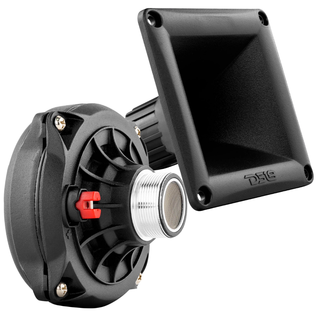 DS18 PRO-DR250 Compression Driver with Black Screw-on Horn - 200w Rms 8-ohm