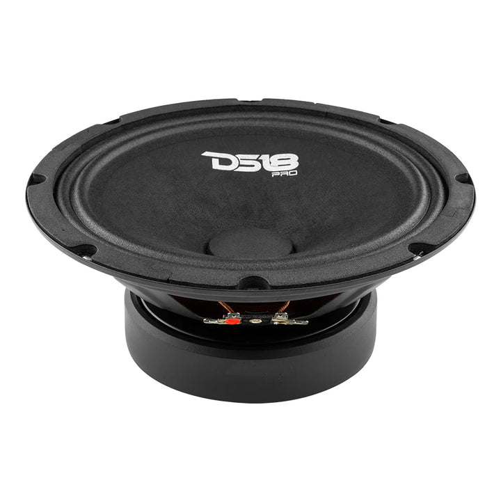 DS18 PRO-GM8 Altavoz de rango medio de 8" con tapa antipolvo clásica y bobina móvil de 1,5" - 190 vatios Rms 8 ohmios