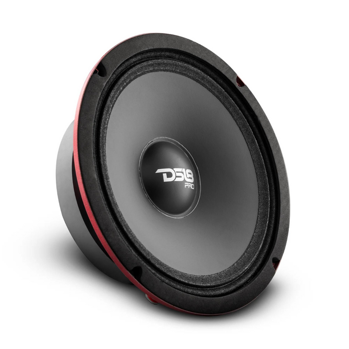 DS18 PRO-SM6.2 Altavoz de rango medio poco profundo de 6,5" con cono resistente al agua y bobina móvil de 1,5" - 200 vatios Rms 2 ohmios